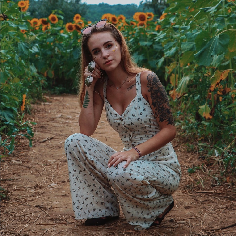 Floral Pant suit